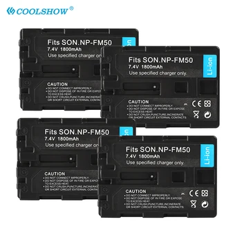 Батерия за фотоапарат NP-FM50 за Sony DCR-PC101 A100 DCR-PC103 Серията DSLR-A100 DCR-TRV950 NP-FM51 NP-FM30 NP-FM55H Baterias