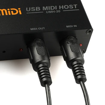 DOREMiDi USB MIDI-домакин-бокс MIDI-домакин-конвертор USB MIDI UMH-20