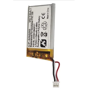Нова Батерия за слушалки Sennheiser PXC 550 Li-Po Полимерна Акумулаторна Батерия Подмяна на 3,7 На 700 mah AHB413645PCT Ред 3 + щепсел