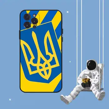 Калъф За мобилен телефон с Флага на Украйна За iPhone 8 7 6 6S Plus X SE 2020 XR XS 14 11 12 13 Mini Pro Max Калъф за Мобилен телефон